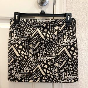 Forever 21 Patterned Stretch Skirt